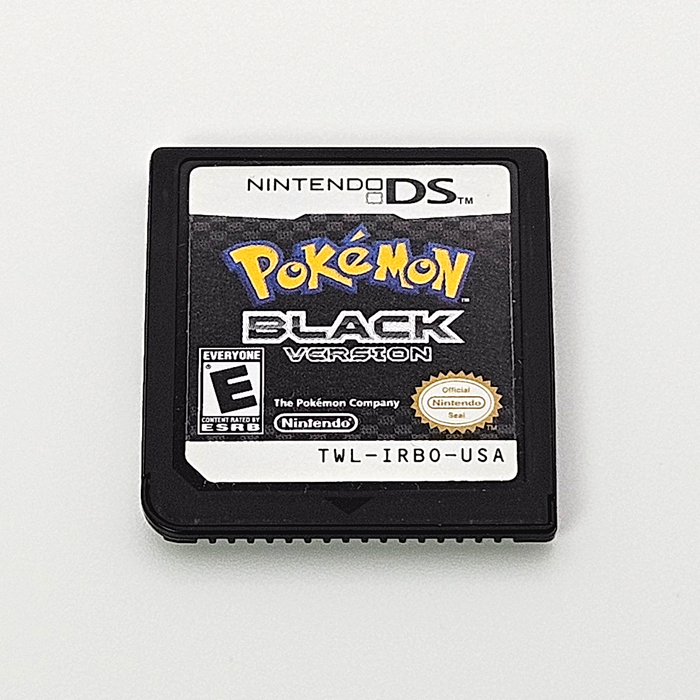 OUTLET - "Pokémon Black" Nintendo DS game cartridge