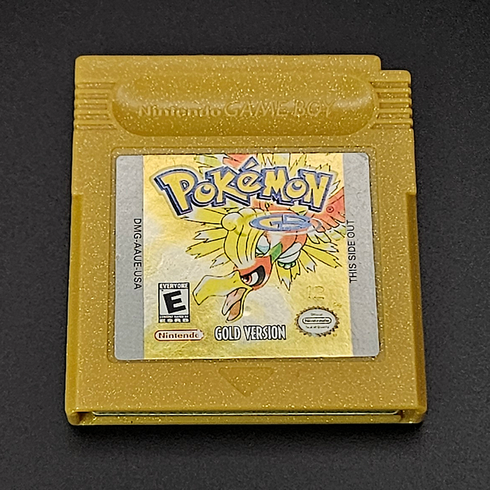 OUTLET - "Pokémon Gold Version" Gameboy Color game cartridge