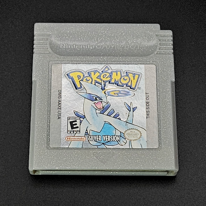 OUTLET - "Pokémon Silver Version" Gameboy Color game cartridge
