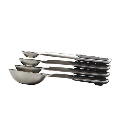 OXO Good Grips | 4 Pc Stainless Steel Measuring Spoons Set