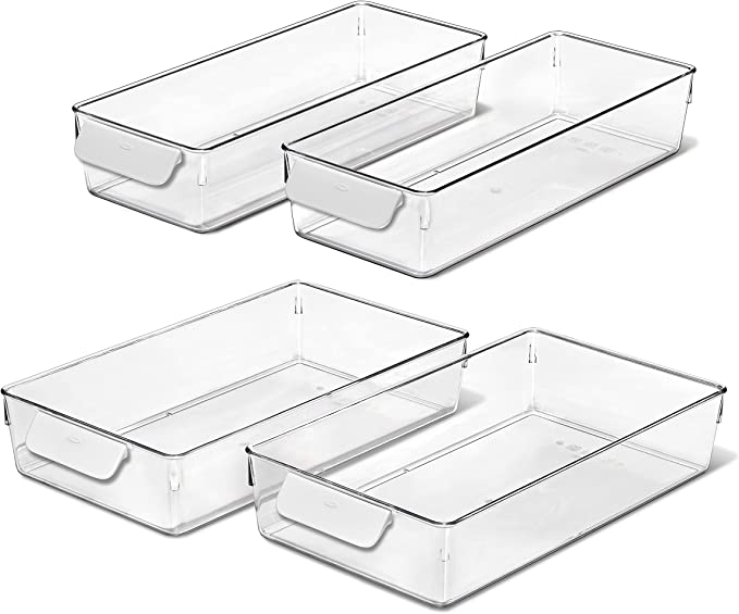 OXO Good Grips | 4 Piece Fridge Storage Bin Set