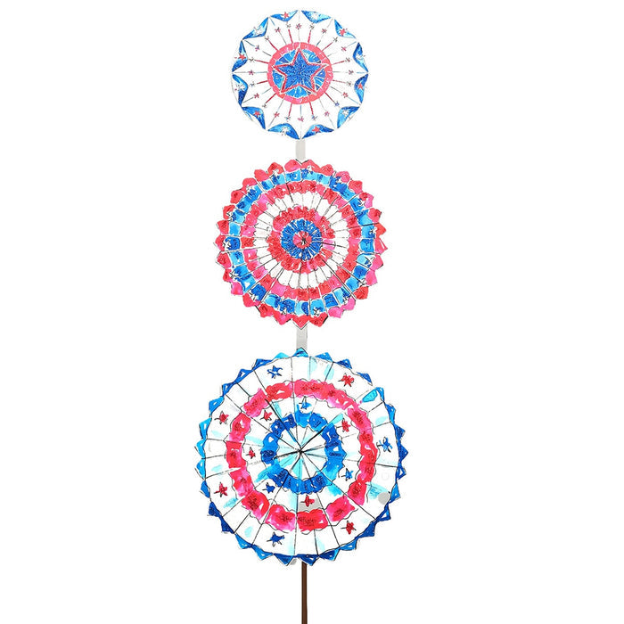 Patriotic Pinwheel Topiary