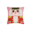 Peking Handicraft | Nutcracker Hook Pillow, 16"x16"