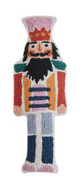 Peking Handicraft | Nutcracker Shaped Hook Pillow, 8"x22"