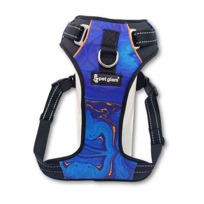Pet Glam Nebula Padded Dog Harness for Dogs | Stylish Comfort Harness for Training Walks Travel and Outdoor Adventures image