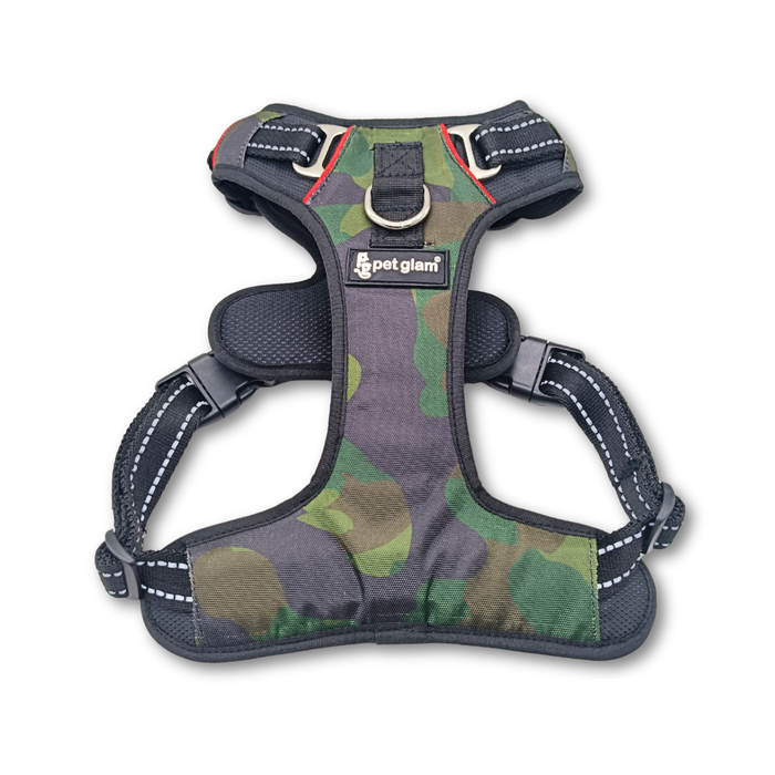 Pet Glam Regiment57 Padded Dog Harness for Dogs | Durable Comfort Harness for Active Walks Training and Adventure Routines image