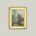 Petal Lane | Fishing By A Riverside Framed Art, Assorted Sizes