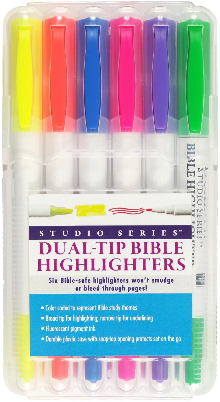 Peter Pauper Press | 6 Pack Dual Tip HIghlighters