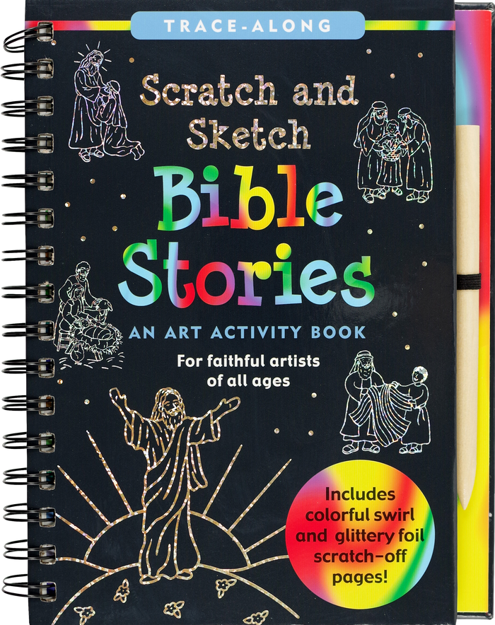 Peter Pauper Press | Scratch and Sketch Activity Book, Assorted Themes