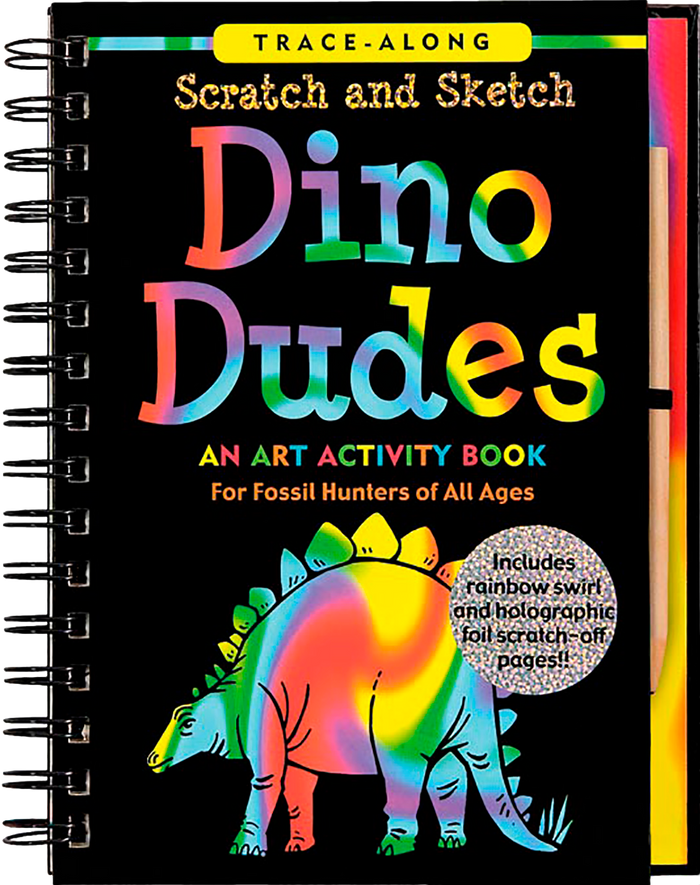 Peter Pauper Press | Scratch and Sketch Activity Book, Assorted Themes