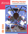 Pomegranate Charley Harper "Coastal Creatures" 500 Piece Puzzle