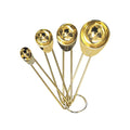 Premium Gold Measuring Spoons, Set of 4