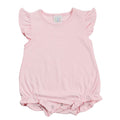 PREORDER Kids Light Pink Flutter Sleeve Romper