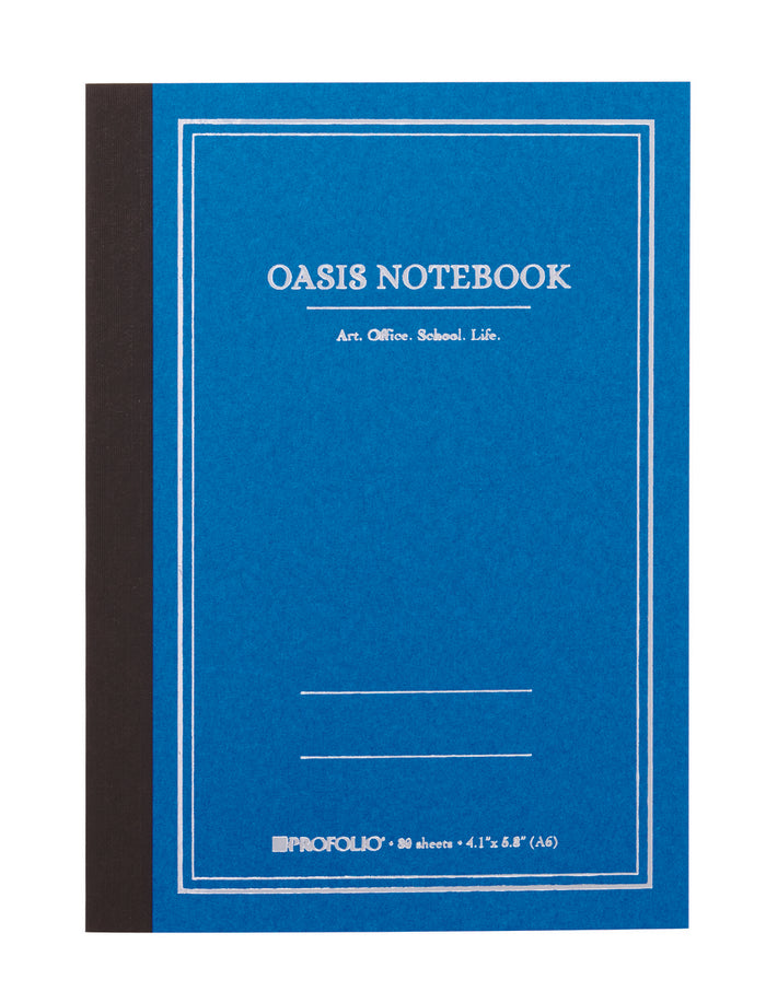 ProFolio Oasis Notebook in sky blue.