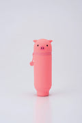 Punilabo Stand Up Pen Case- Pink Pig