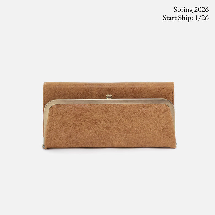 Rachel Continental Wallet, Whiskey