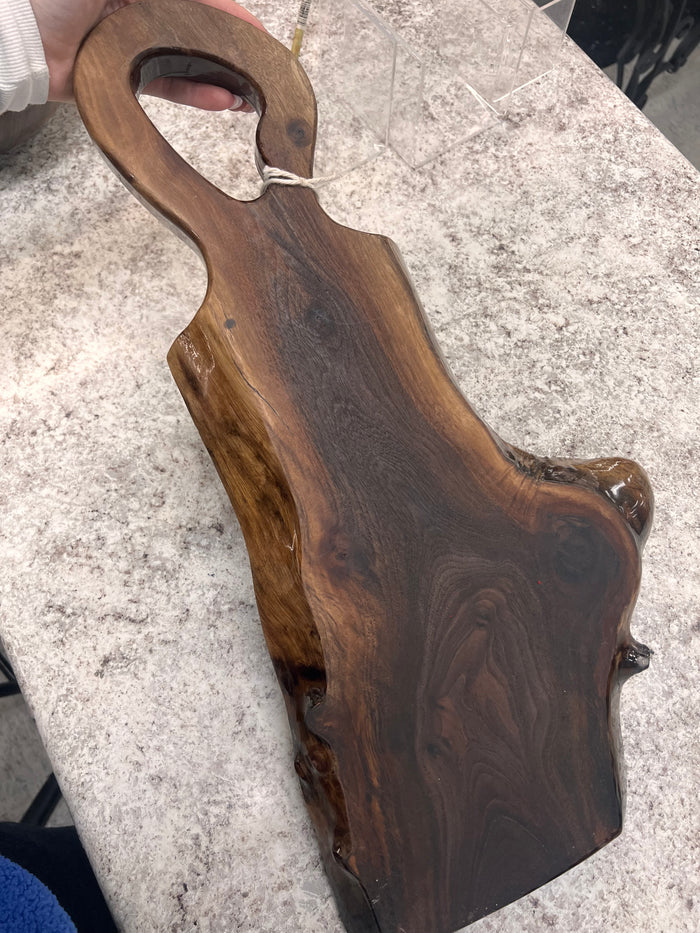 RG | Serving Board with Copper Accent