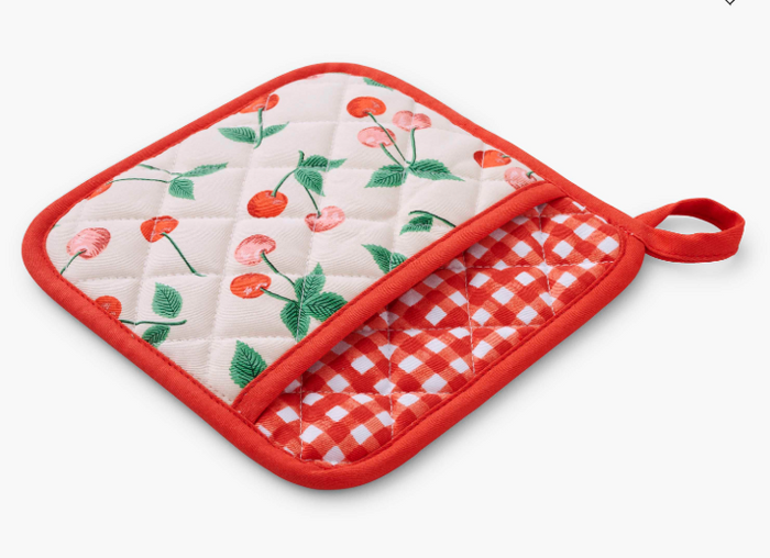 Rifle Paper Co. | Cherries Pot Holder