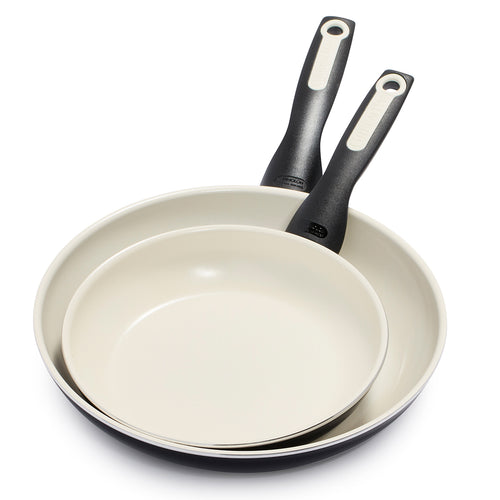 Rio Collection 2 Pc 8" & 10" Ceramic Frypan Set