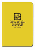 Rite in the Rain Field-Flex Pocket Memo Book- Yellow- 3 1/2x5
