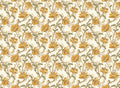Rossi 1931 Italian Decorative Paper- Florentine Flowers and Stems