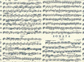 Rossi 1931 Italian Decorative Paper- Sheet Music