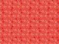 Rossi 1931 Italian Letterpress Paper- Flowers on Red