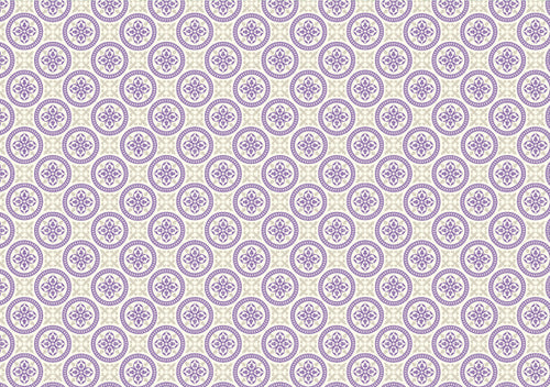 Rossi 1931 Italian Letterpress Paper- Purple Medallions