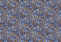 Rossi 1931 Letterpress Gold Metallic Marbled Design Paper- Azure Blue