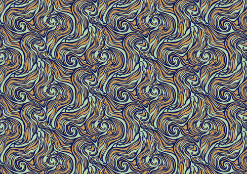 Rossi 1931 Letterpress Gold Metallic Marbled Design Paper- Mint