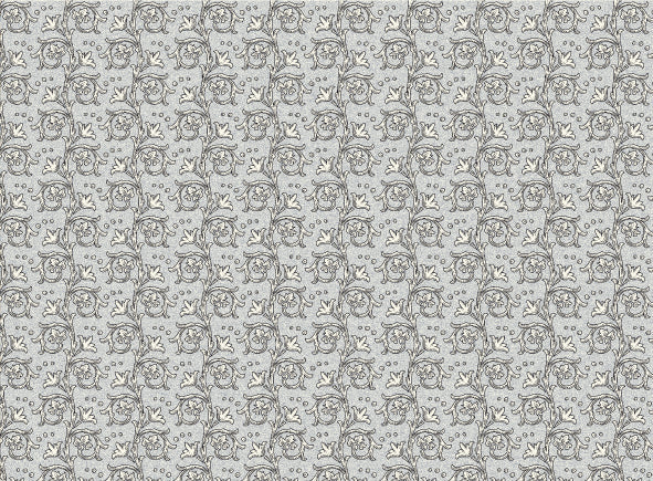Rossi 1931 Traditional Florentine Style Italian Paper- Blue-Gray