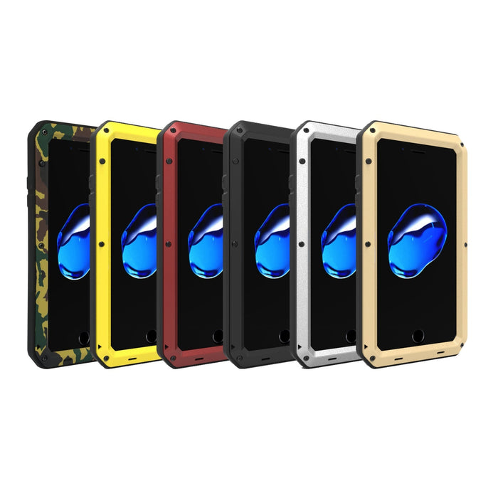 Rugged Shock-Resistant Hybrid Full Cover Case For iPhone 7 Plus