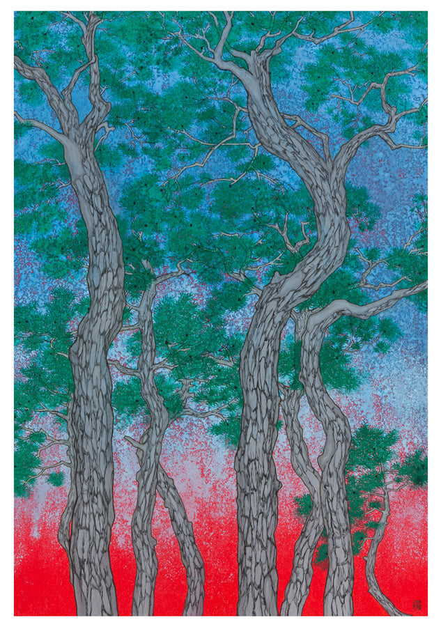 Sacred Grove by Kyung-Hwa Yu Boxed Notecards