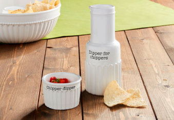 Salsa Carafe & Bowl Set