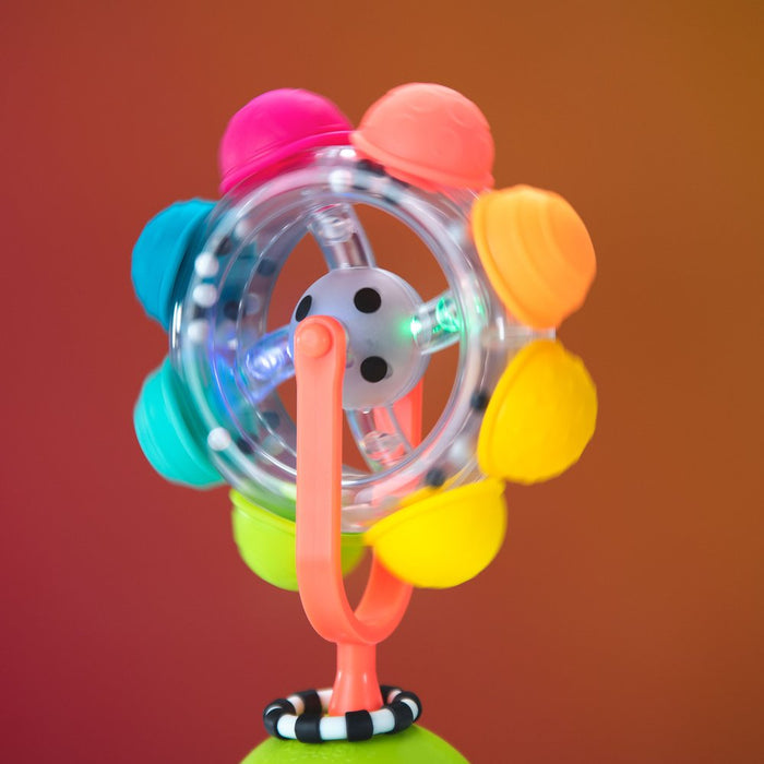 Sassy Baby | Light Up Rainbow Reel Tray Toy