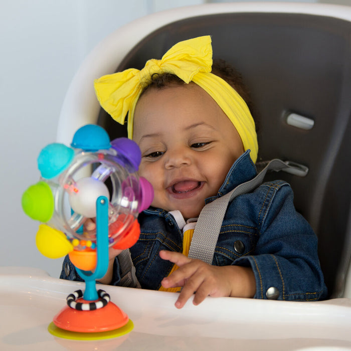 Sassy Baby | Light Up Rainbow Reel Tray Toy