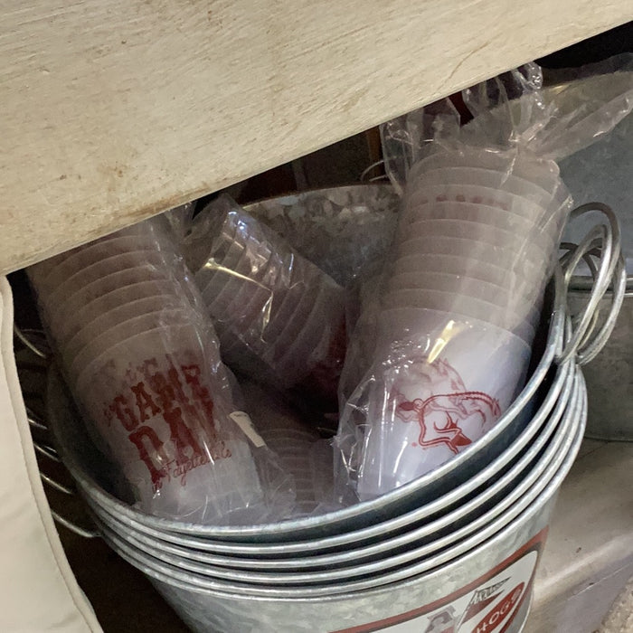Sassy cups-Arkansas game day (9 set)