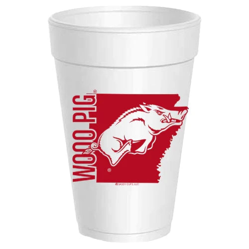 Sassy Cups | Arkansas-Wooo Pig State Cardinal