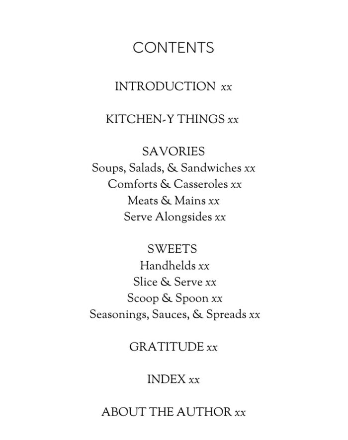 Satisfied: Savories & Sweets that Feed Belly and Soul