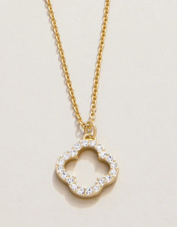 Sea La Vie Necklace 18" Lucky One/Quatrefoil