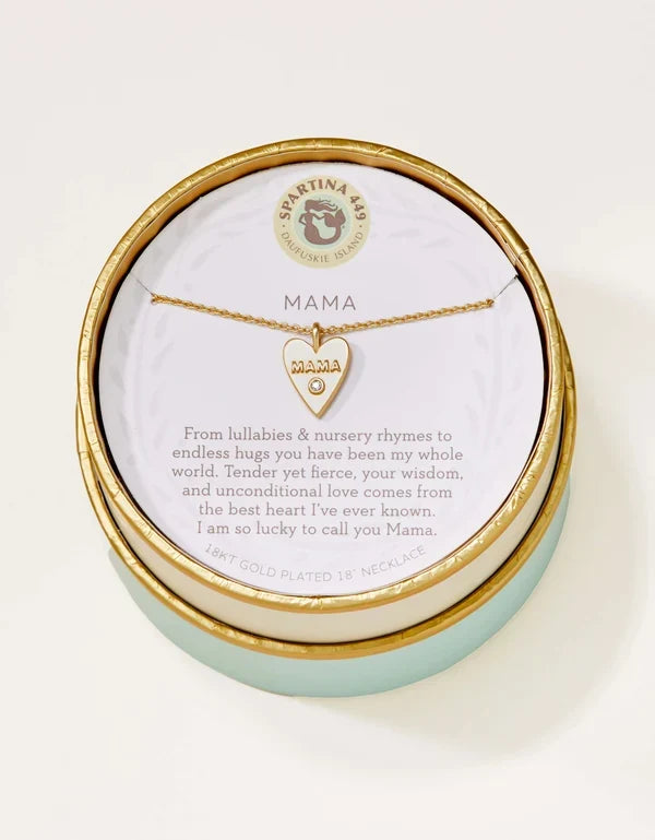 Sea La Vie Necklace 18" Mama/Heart