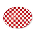 Serving Platter, Cherry Check
