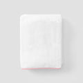 Signature Bath Towel, Ballet Pink on White
