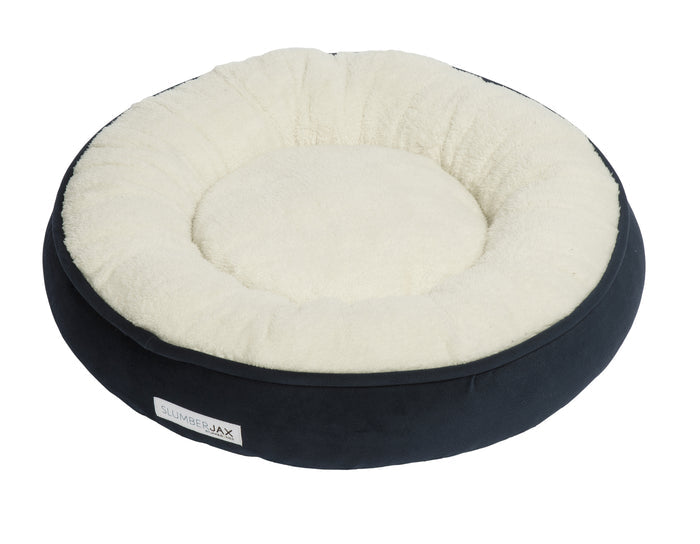 Small Animal Pet Bed- Spa Ink Snuggler - 22" x 22"