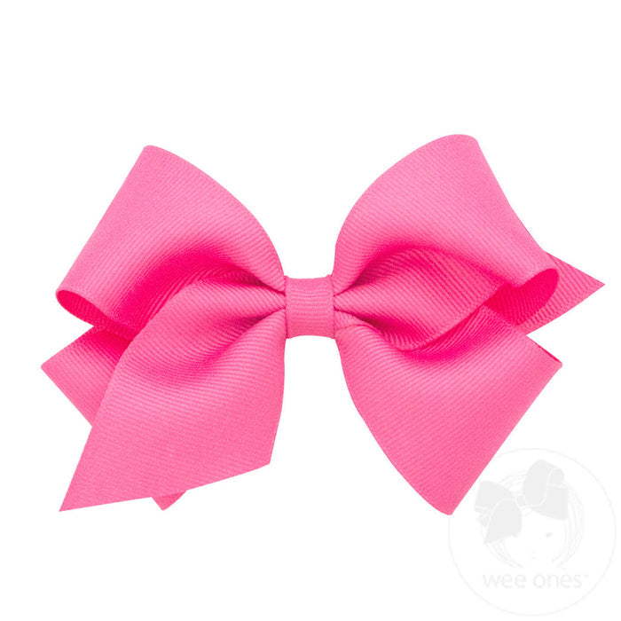 Small Classic Grosgrain Hairbow, Assorted Colors