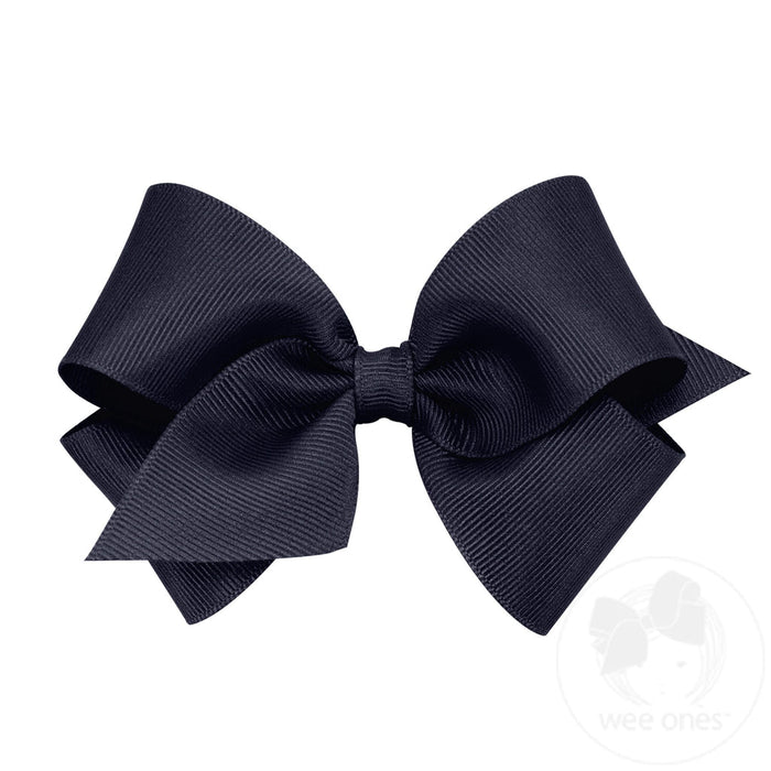 Small Classic Grosgrain Hairbow, Assorted Colors