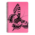 This notebook is printed in black ink on the cover color of your choice.