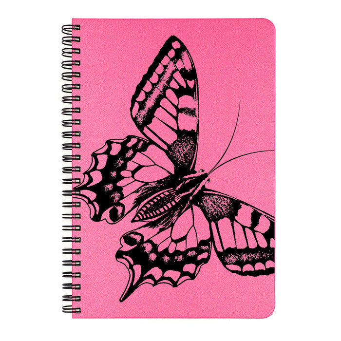This notebook is printed in black ink on the cover color of your choice.
