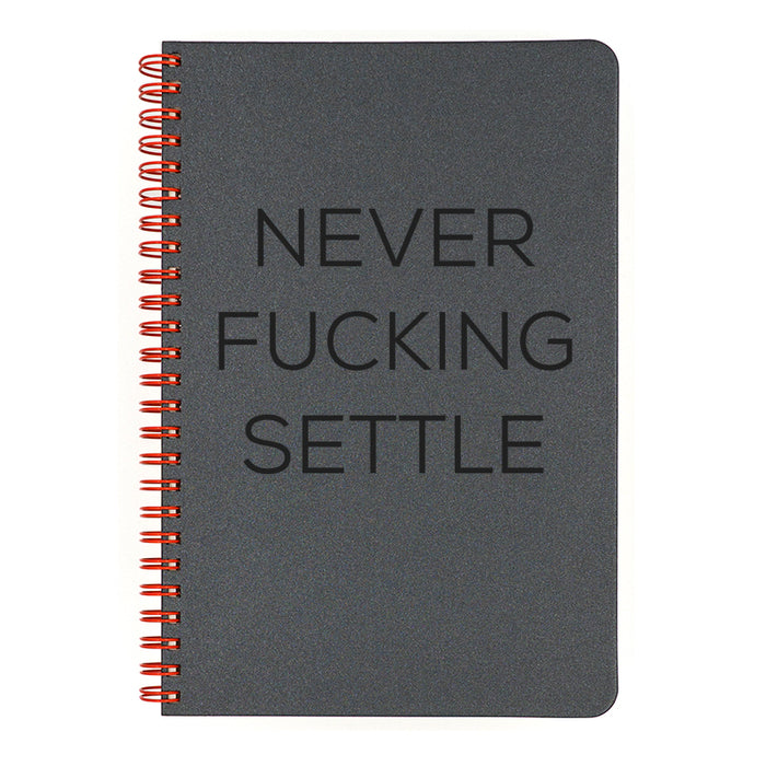 Never... Settle in stealth black- safe for the office!