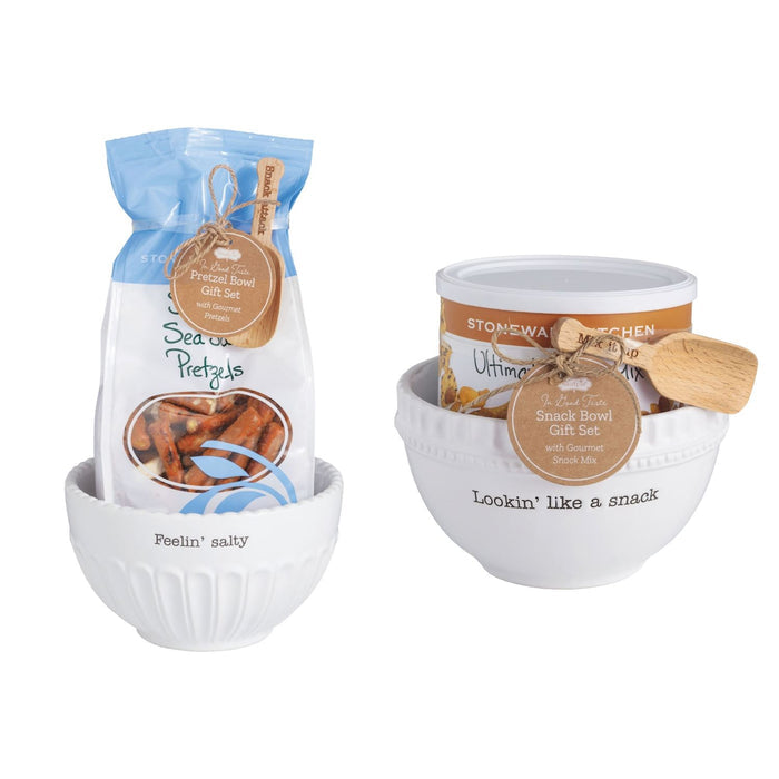 Snack Bowl Gift Set, Assorted Styles